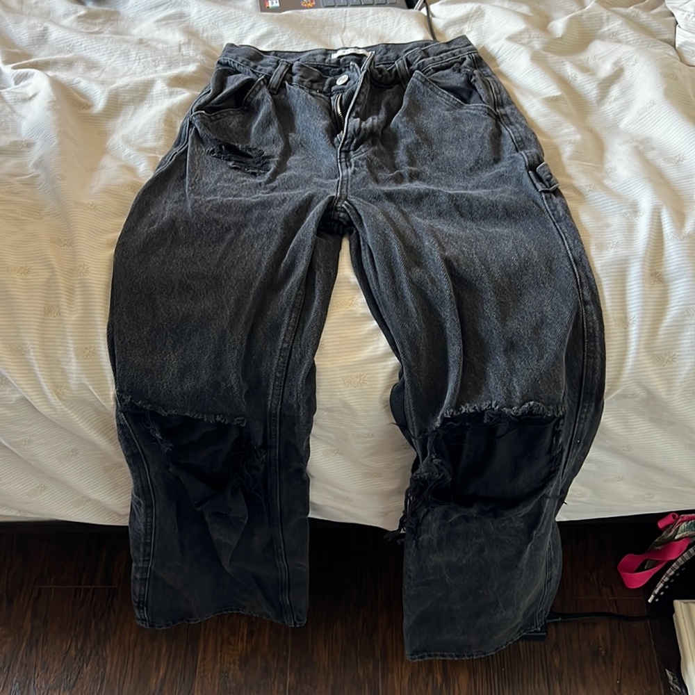 Black Ripped Jeans